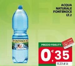 Fontenoce - Acqua Naturale