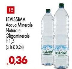 Levissima - Acqua Minerale Naturale Oligominerale