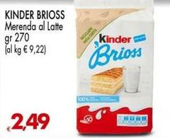 Ferrero - Kinder Brioss Merenda Al Latte
