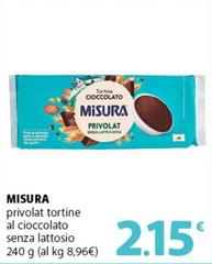 Misura - Privolat Tortine Al Cioccolato Senza Lattosio