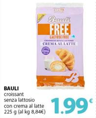Bauli - Croissant Senza Lattosio Con Crema Al Latte