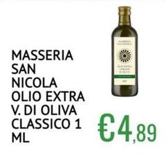Masseria San Nicola  - Olio Extra V. Di Oliva Classico