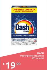 Dash - Power Polvere Lavatrice 