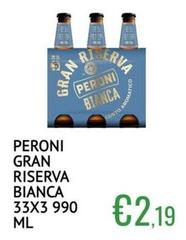 Peroni - Gran Riserva Bianca