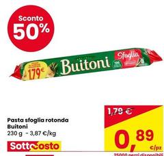 Buitoni - Pasta Sfoglia Rotonda