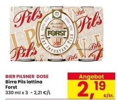 Forst - Birra Pils Lattina