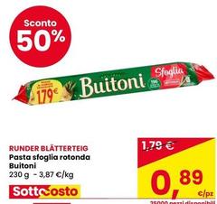 Buitoni - Pasta Sfoglia Rotonda