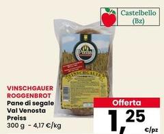 Preiss - Pane Di Segale Val Venosta