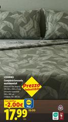 Livarno - Completo Lenzuola Matrimoniali 