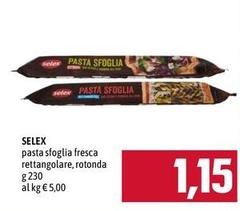 Selex - Pasta Sfoglia Fresca Rettangolare, Rotonda