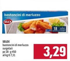 Selex - Bastoncini Di Merluzzo Surgelati