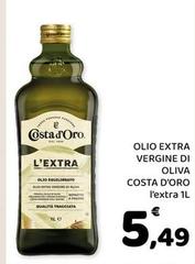 Costa d'Oro - Olio Extra Vergine Di Oliva