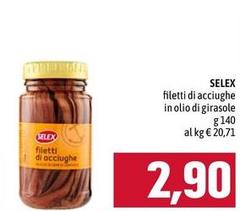 Selex - Filetti Di Acciughe In Olio Di Girasole