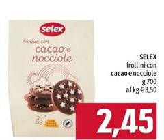 Selex - Frollini Con Cacao E Nocciole