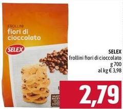 Selex - Frollini Fiori Di Cioccolato
