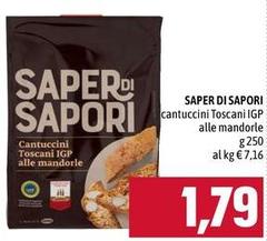 Saper di sapori - Cantuccini Toscani IGP Alle Mandorle