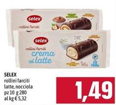 Selex - Rollini Farciti Latte, Nocciola
