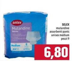 Selex - Mutandine Assorbenti Pants Unisex Medium