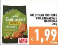 Galbusera - Protein O Frollini Avena E Mandorla
