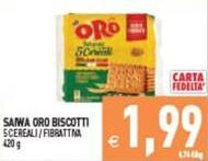 Oro - Sawa Biscotti Scereali