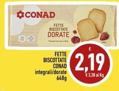 Conad - Fette Biscottate