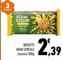 Gran cereale - Biscotti