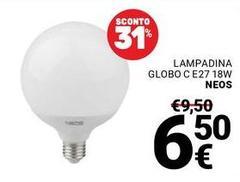 Globo - Lampadina  C E27 18w