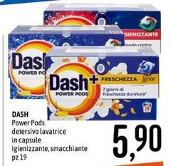Dash - Power Pods Detersivo Lavatrice In Capsule Igienizzante, Smacchiante