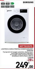 Samsung - Lavatrice A Carica Frontale WW80FG3M05AWET