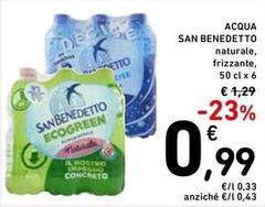 San Benedetto - Acqua