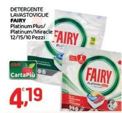Fairy - Detergente Lavastoviglie Platinum Plus/ Platinum/ Miracle