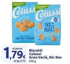 Colussi - Biscotti Gran Varié, Nic Nac