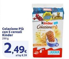 Kinder - Colazione Più Con 5 Cereali