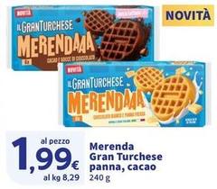 Merenda Panna, Cacao