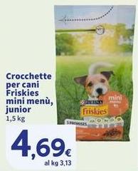 Friskies - Crocchette Per Cani Mini Menú, Junior