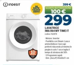 Indesit - Lavatrice IMA 864 MY TIME IT
