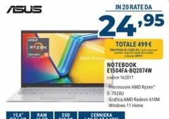 Asus - Notebook E1504FA-BQ2074W