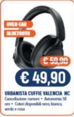 Urbanista -  Cuffie Valencia Nc 