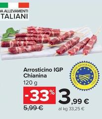 Arrosticino IGP Chianina