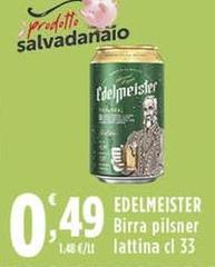 Edelmeister - Birra Pilsner Lattina 