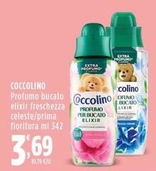 Coccolino - Profumo Bucato Elixir Freschezza 