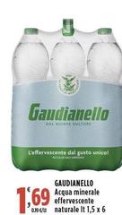 Gaudianello - Acqua Minerale Effervescente Naturale 