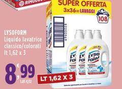 Lysoform - Liquido Lavatrice 