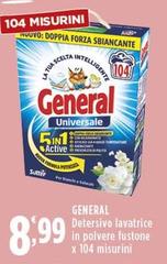 General - Detersivo Lavatrice In Polvere Fustone 