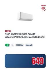 Argo - Fasso Inverter Pompa Calore Climatizzatore Climatizzatore Design