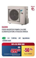 Daikin - Fisso Inverter Pompa Calore Climatizzatore AtXD25A/Arxda