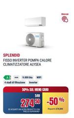Splendid - Fisso Inverter Pompa Calore Climatizzatore Alysea