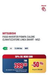 Mitsubishi - FISSO INTERTER POMPA CLORE CLIMATZXAtore LINEA SMART - MSZ