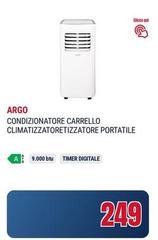 Argo - Condizionatore Carrello Climatizzatoretizzatore Portatile