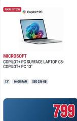 Microsoft - Copilot+pc Surface Laptop C8- Copilor+pc 13